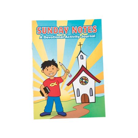 Sunday school lesson and activity book